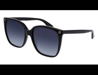 Gucci GG0022S-001 Sluneční brýle Oversize - Gucci GG0022S-001