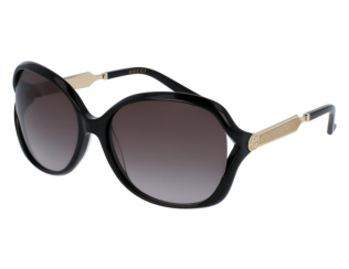 Gucci GG0076S-002 Sluneční brýle Oversize - Gucci GG0076S-002