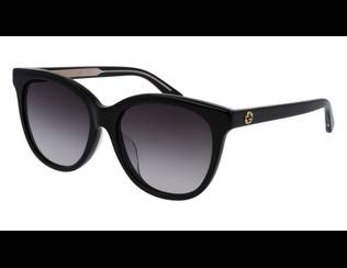 Gucci GG0081SK-001 Oválné sluneční brýle - Gucci GG0081SK-001