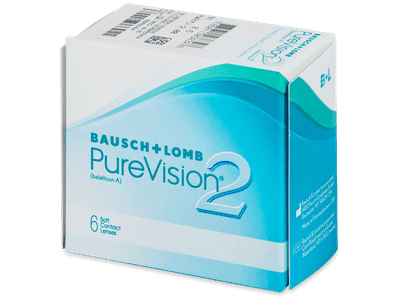 PureVision 2 (6 čoček) - Měsíční kontaktní čočky