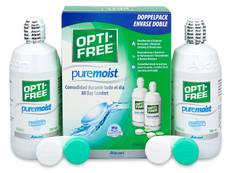 Roztok OPTI-FREE PureMoist 2 x 300 ml Výhodná balení roztoků - Roztok OPTI-FREE PureMoist 2 x 300 ml