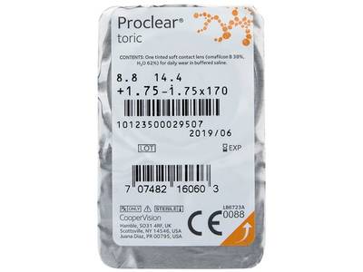 Proclear Toric (6 čoček) - 