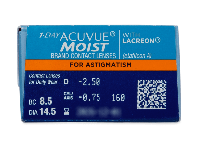1 Day Acuvue Moist for Astigmatism (30 čoček) -  