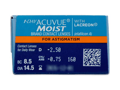 1 Day Acuvue Moist for Astigmatism (30 čoček) - 